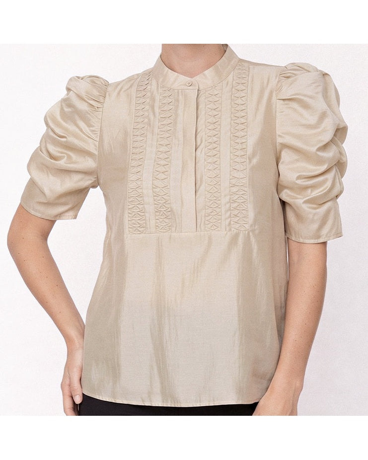 Gossia AnnsofiGO Lull Bluse- Champange