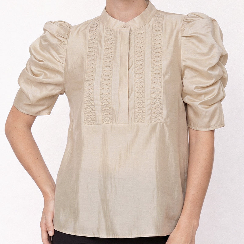 Gossia AnnsofiGO Lull Bluse- Champange