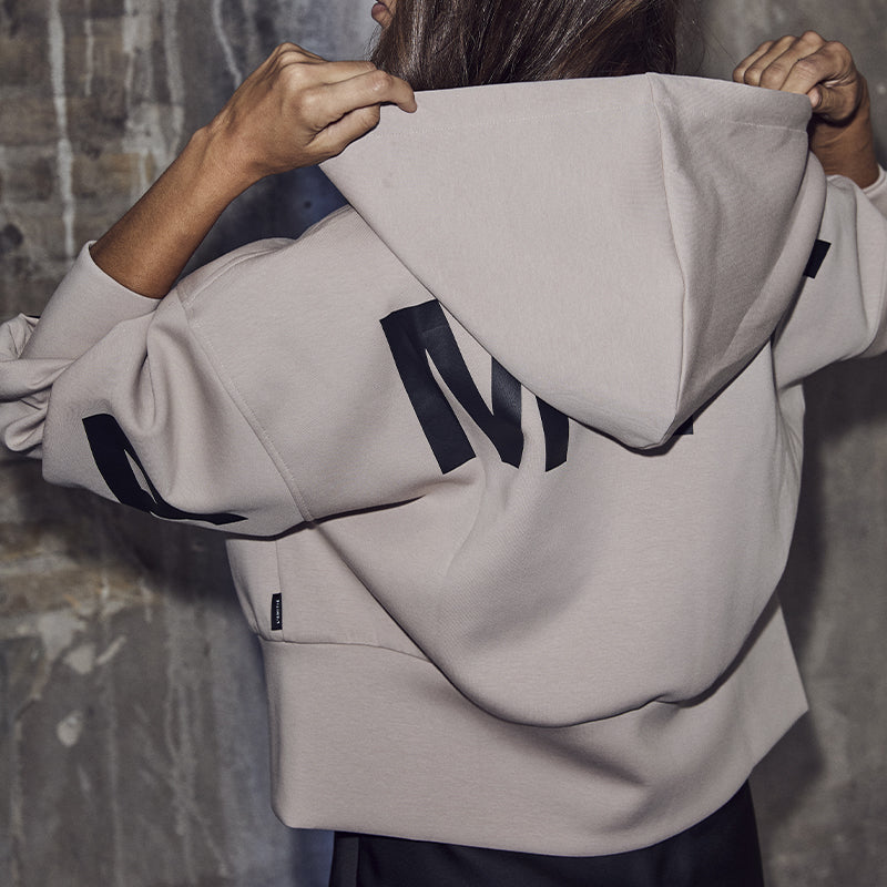 Haute L'amitie Maxi Split Zip Hoodie
