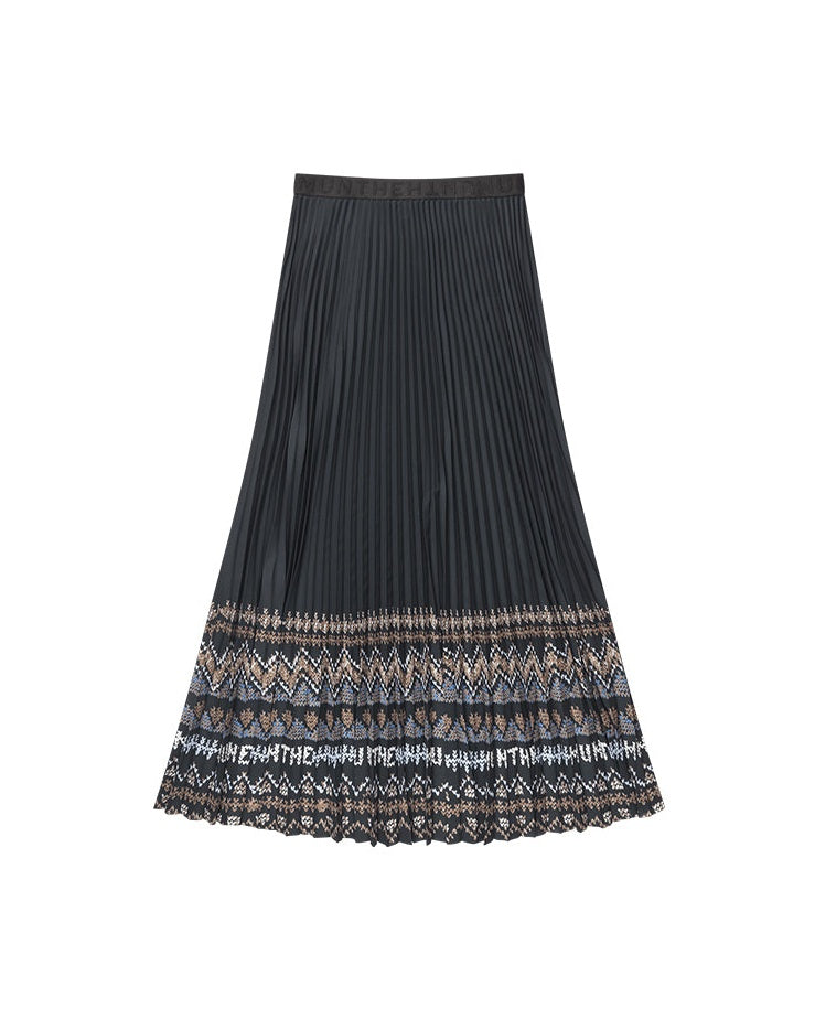 Munthe Taulla Nederdel - Print Black