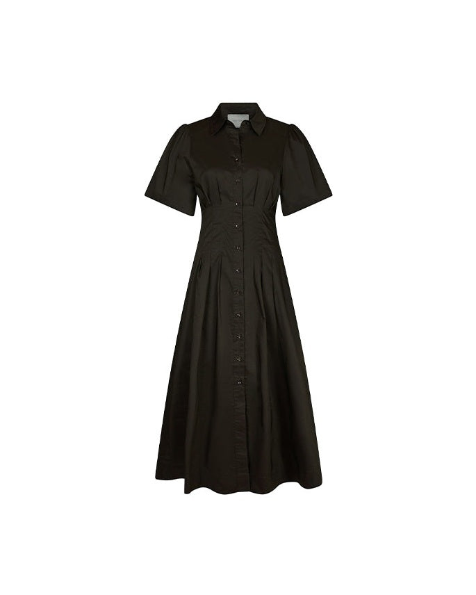 Neo Noir Baia Poplin Kjole