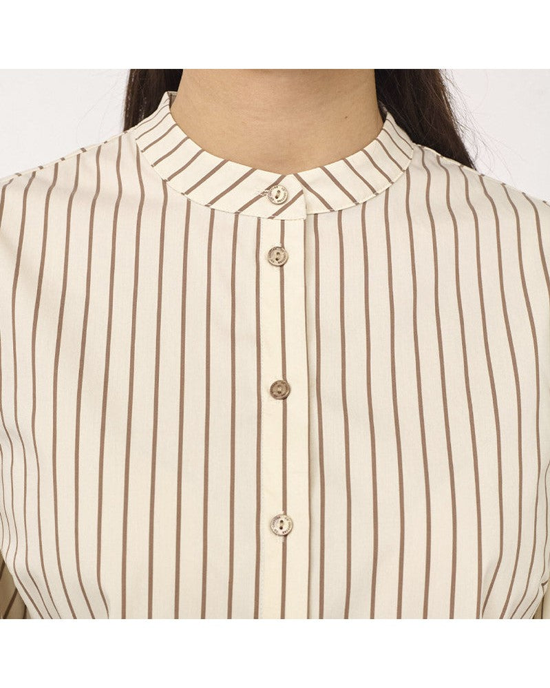 Co'couture SigridCC Stripe Skjorte - Bone