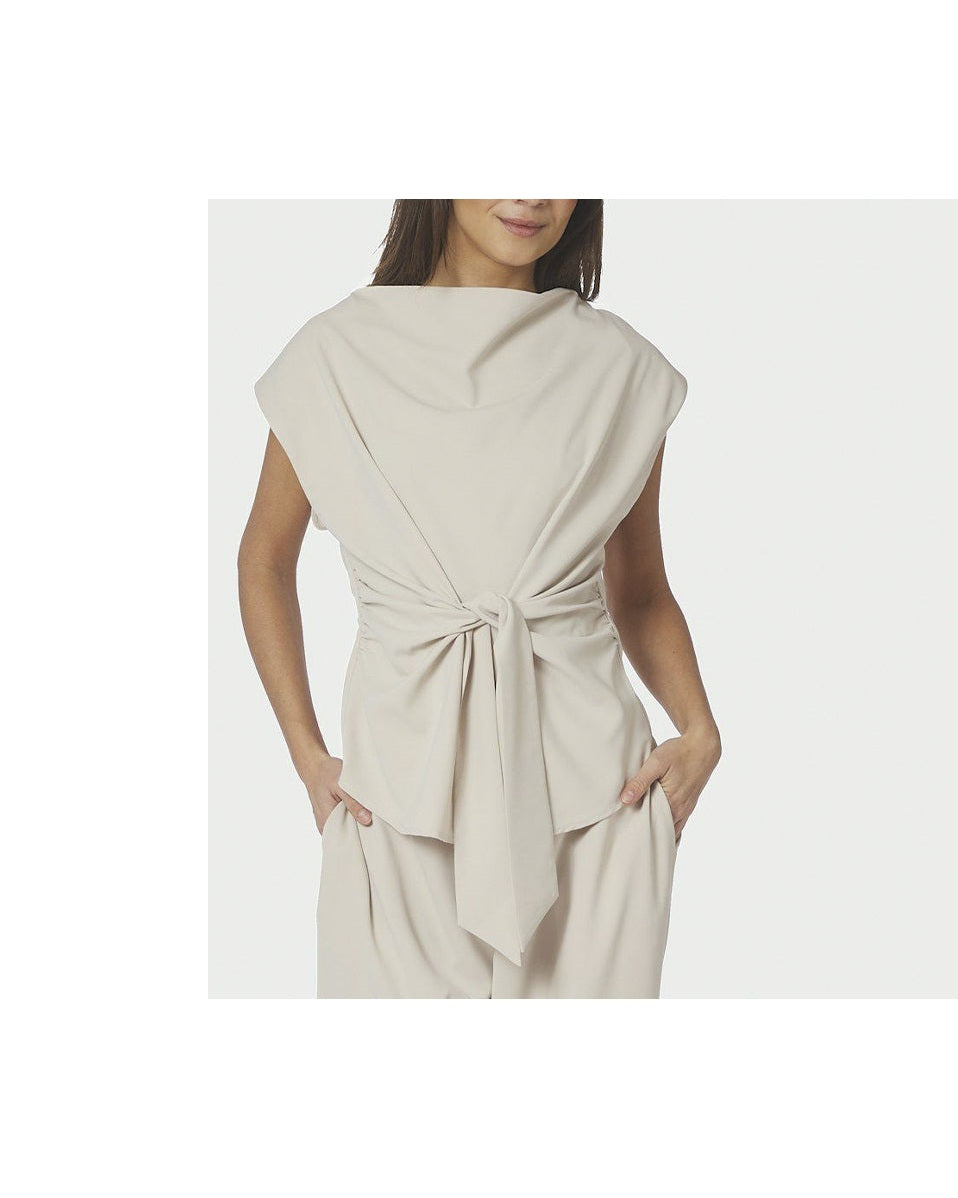 Neo Noir Katarim Crepe Top - Ivory