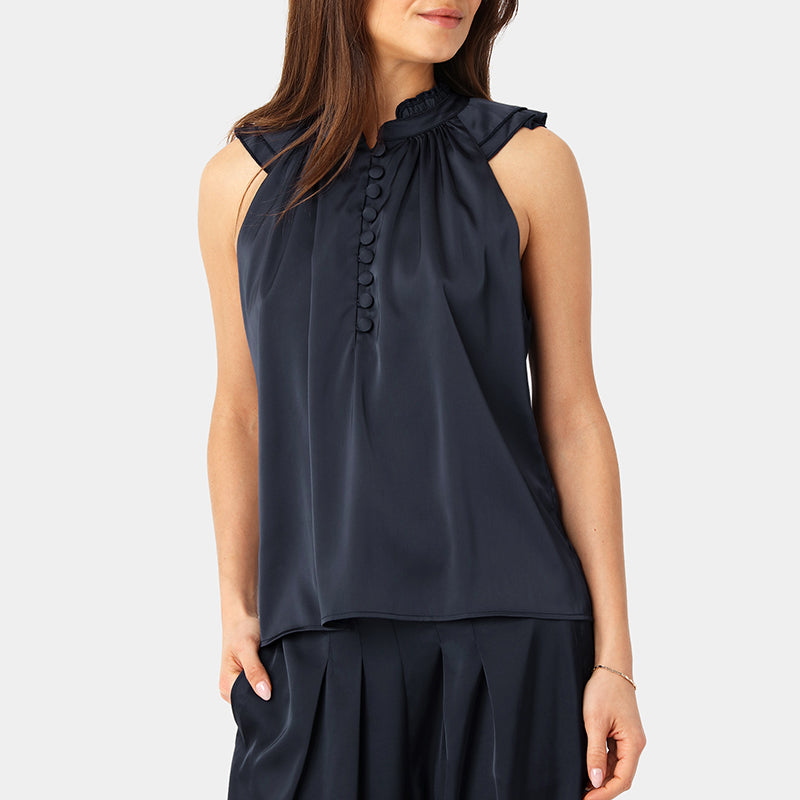 Karmamia Anna Top - Hammered Sapphire