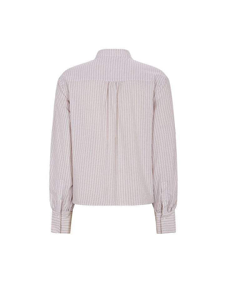 Soft Rebels SRVeronica Volume Skjorte - Stripe Burnished Lil