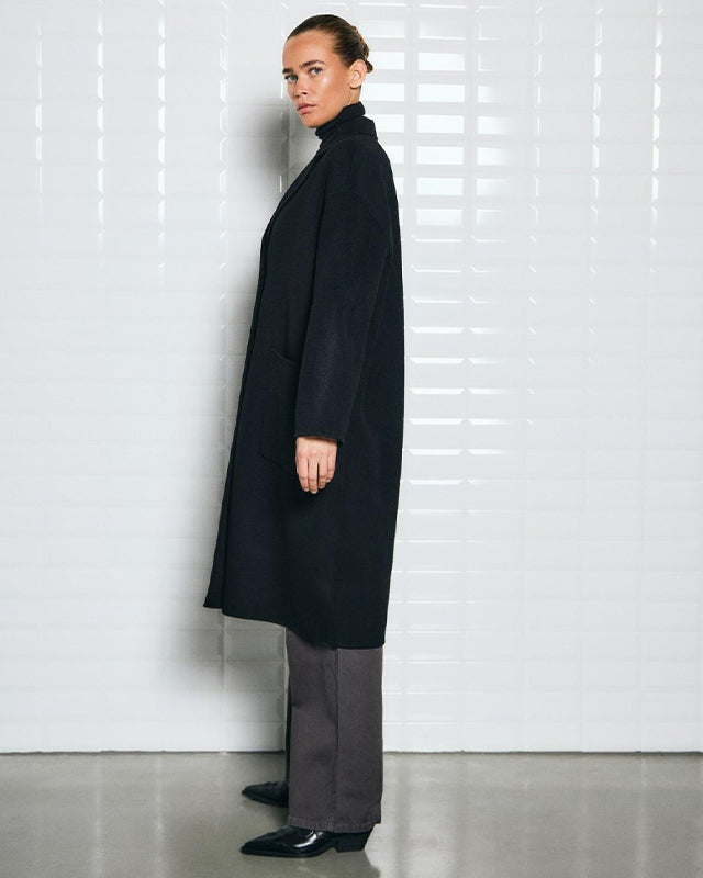 Withblack Celine Wool Jakke - Black