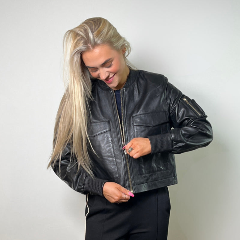 Notyz 11281 Bomber Skindjakke