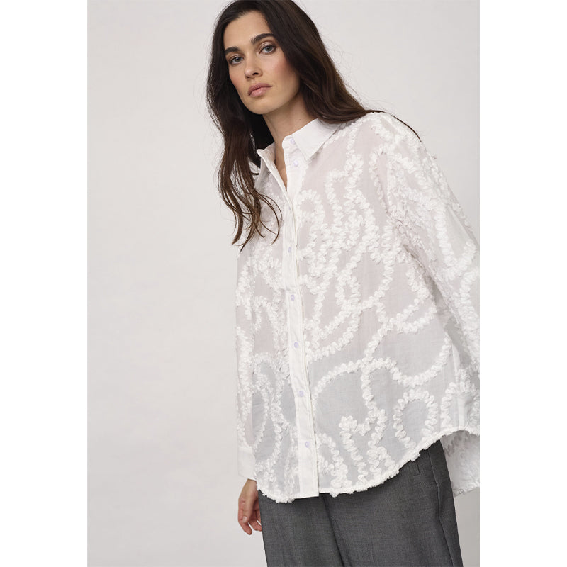 Co'couture BrynnCC Structure Skjorte - White