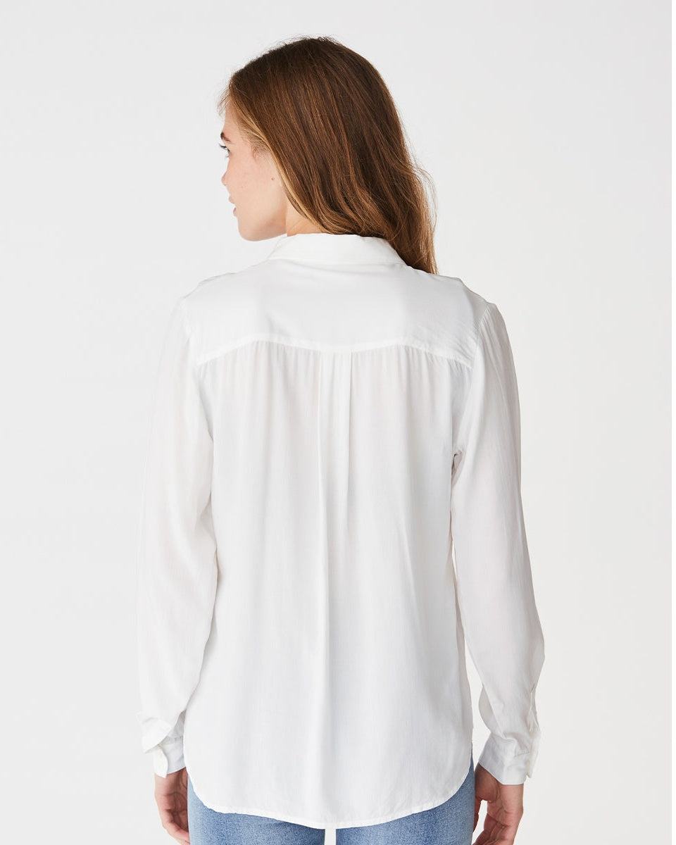 Soft Rebels SRFreedom LS Skjorte - Snow White