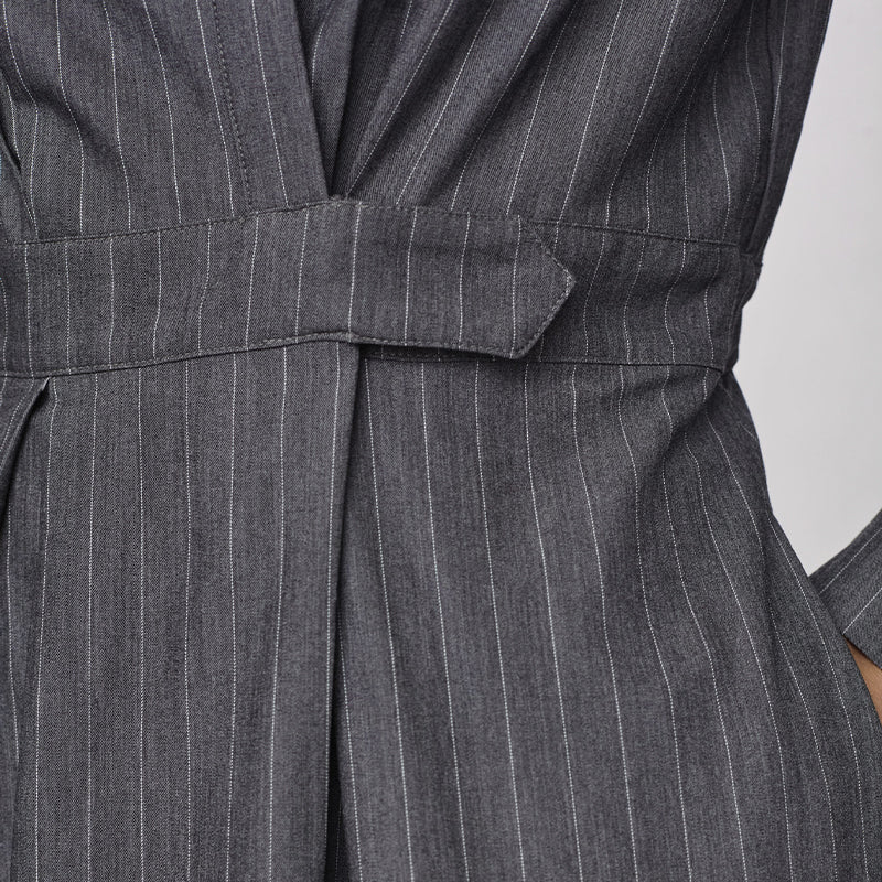 Co'couture LyviaCC Maxi Wrap Kjole - Mid Grey