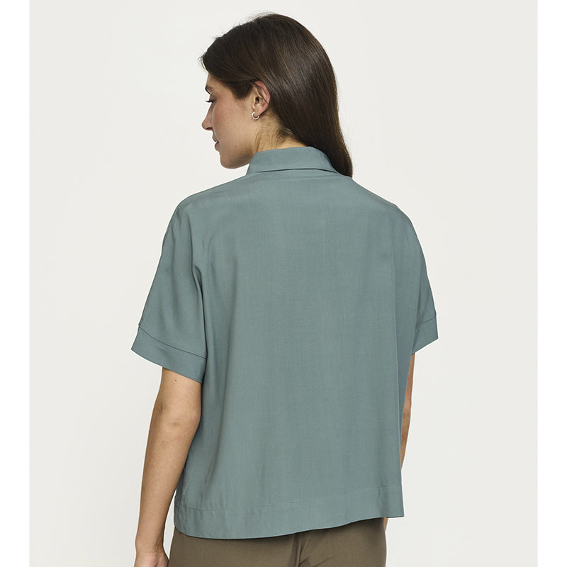 Soft Rebels SRFreedom ss Skjorte - Balsam Green