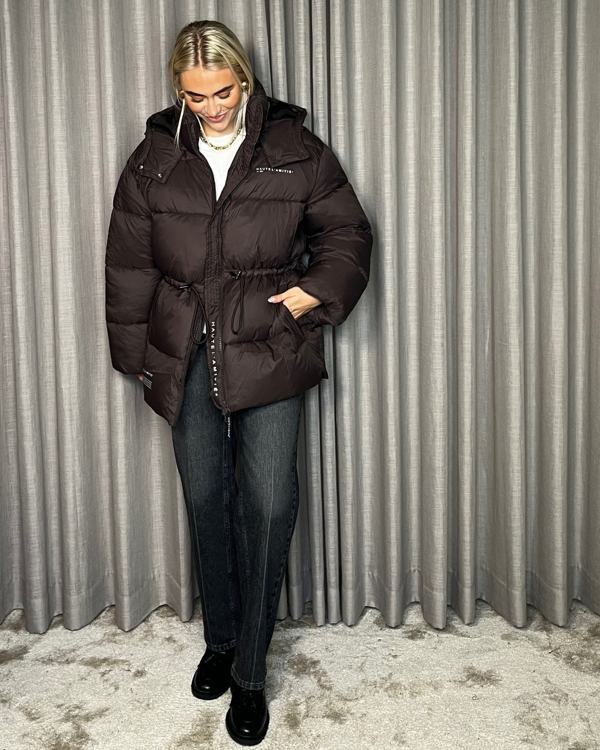 Haute L´amitie Climb Puffer Jakke - Mocca