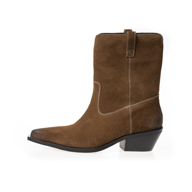 Copenhagen Shoes The Couture Walk Støvle - Tobacco