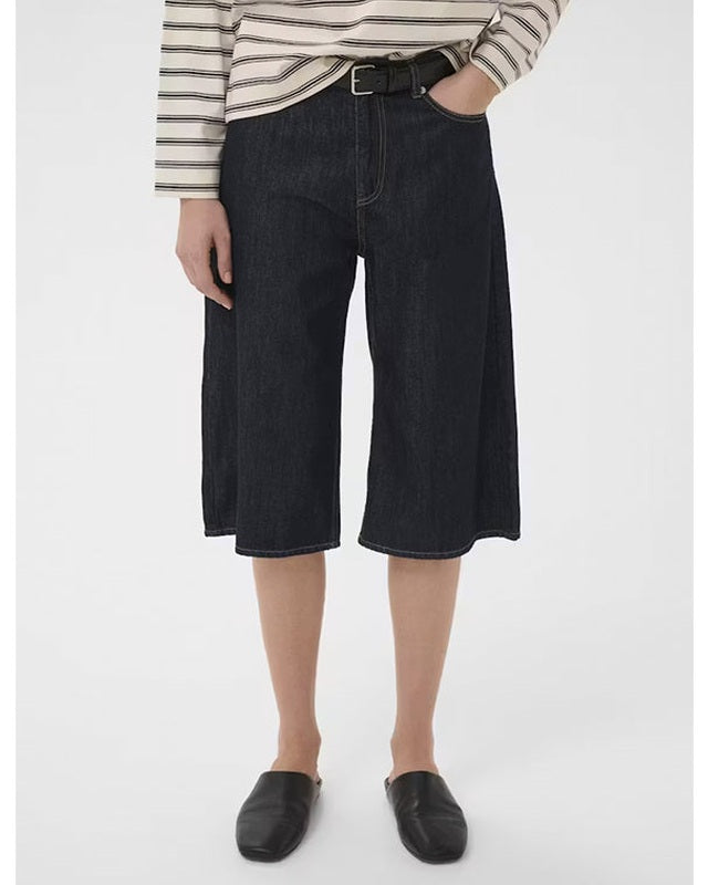 Inwear GlennIW Culotte Capri - Dark Denim
