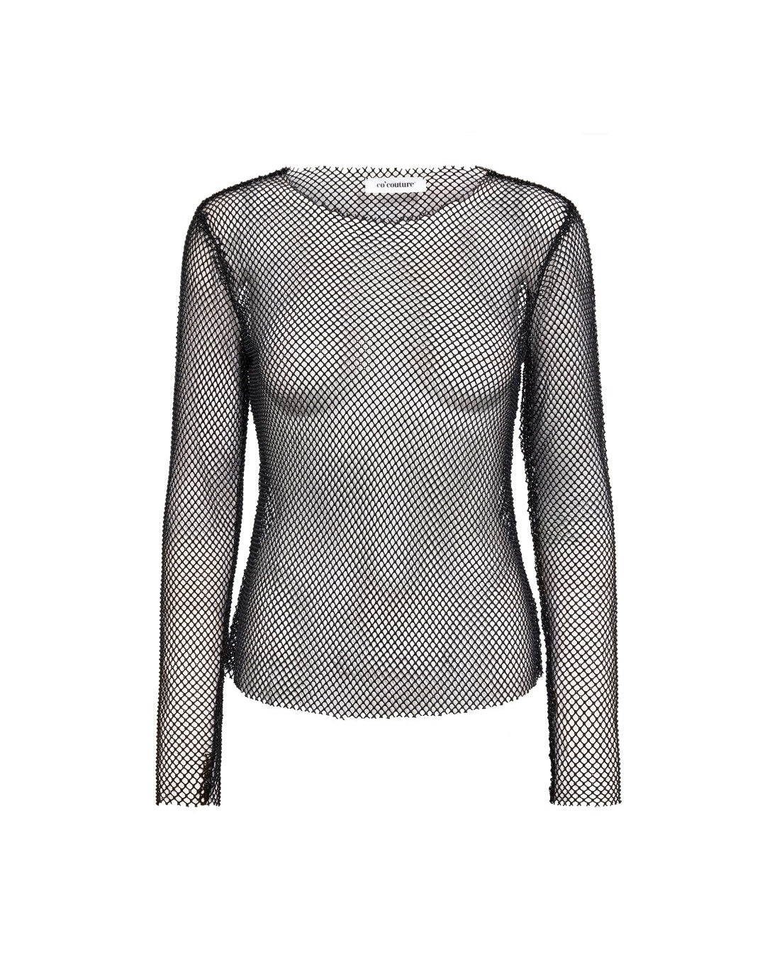 Co'couture Krystal Net-bluse