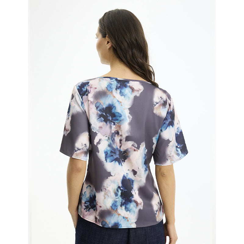 In Front Soraya Bluse - Brown