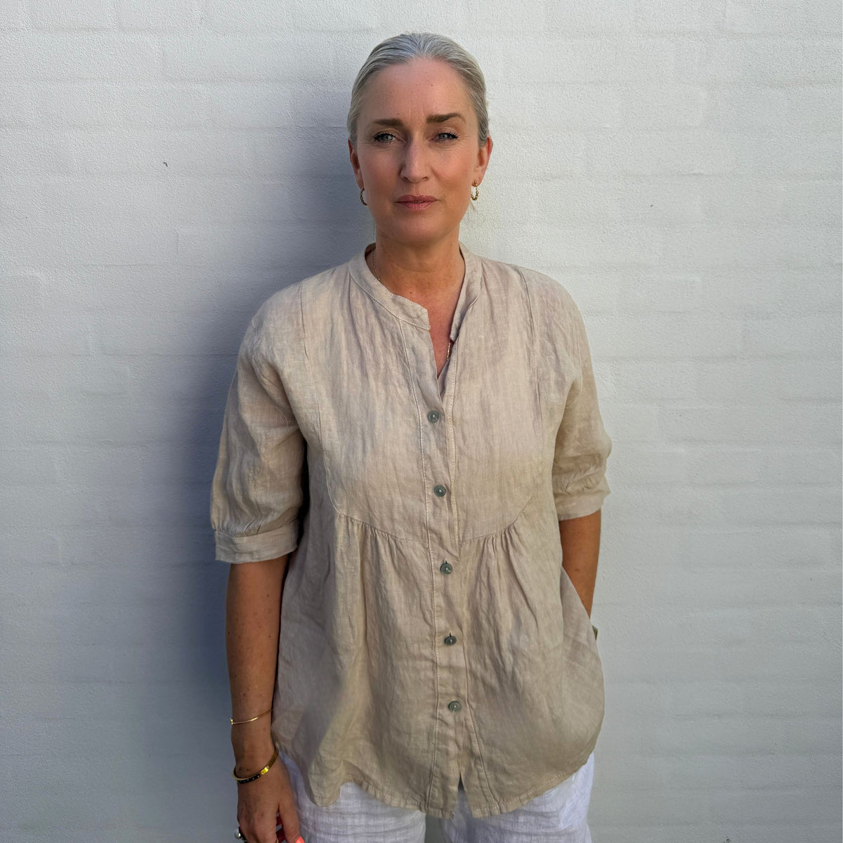 Copenhagen Luxe 10365 Skjorte - Beige