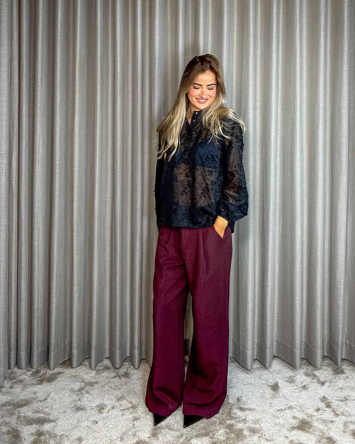 Co'couture Isak Embroidery Skjorte