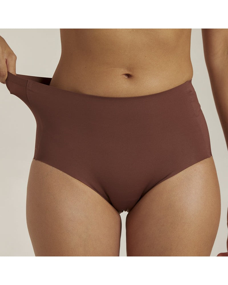 Femifemme Invisible Highwaist Maxi Trusser - Velvet Chokolate