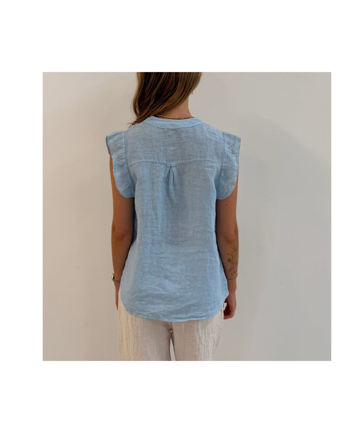 Copenhagen Luxe 9740 Top - Light Blue