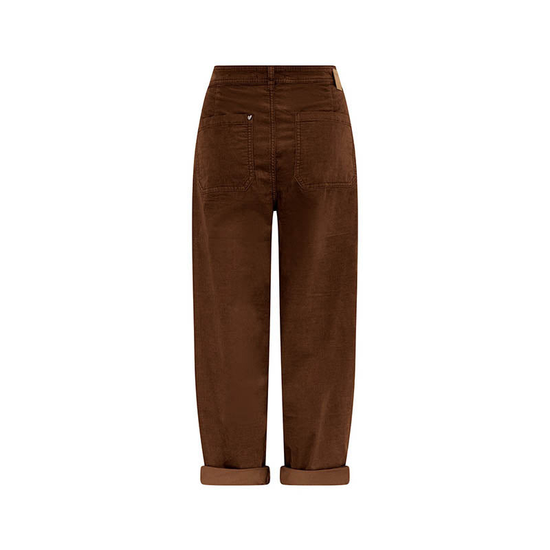 Cero Barrel Corduroy Bukser - Tobacco