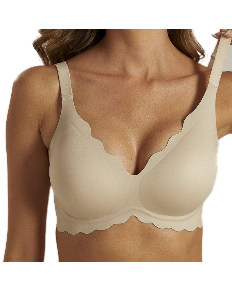 Femifemme Soft Scallop Bh - Sand