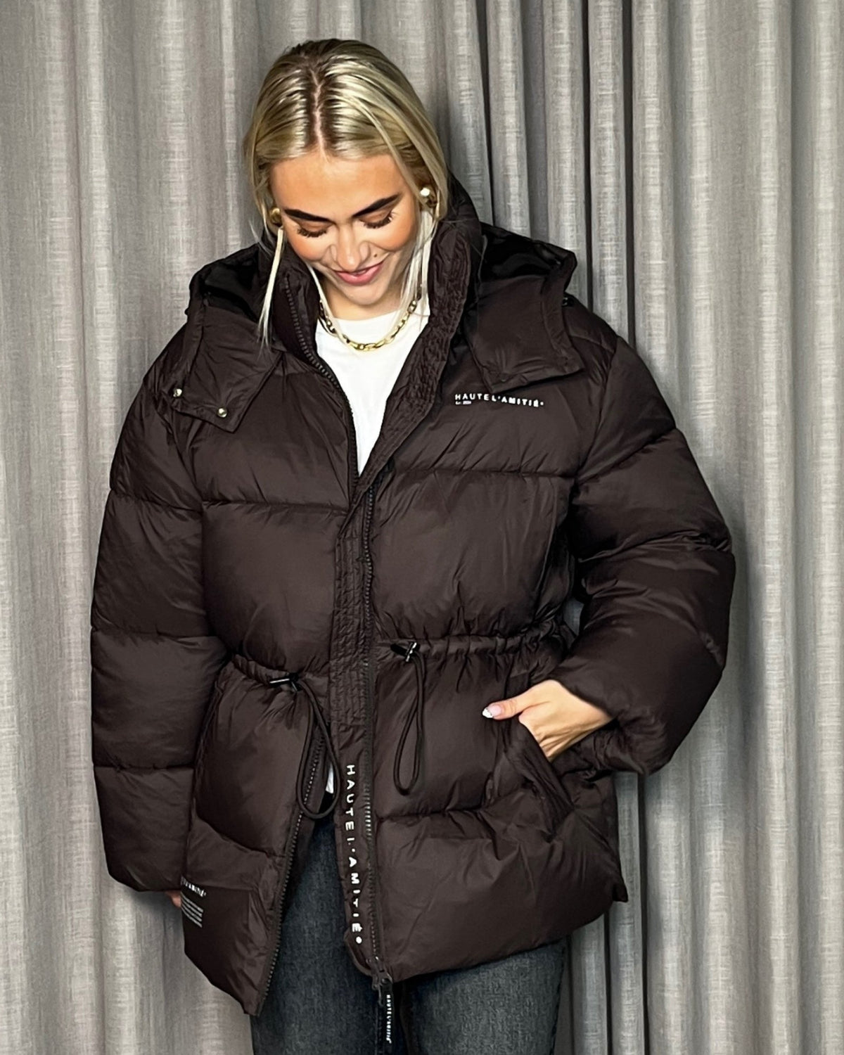 Haute L´amitie Climb Puffer Jakke - Mocca