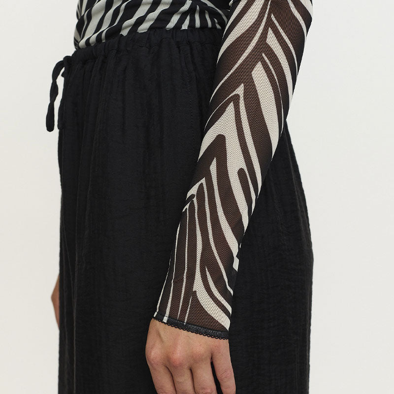 Soft Rebels SRMaryam LS - Zebra Print