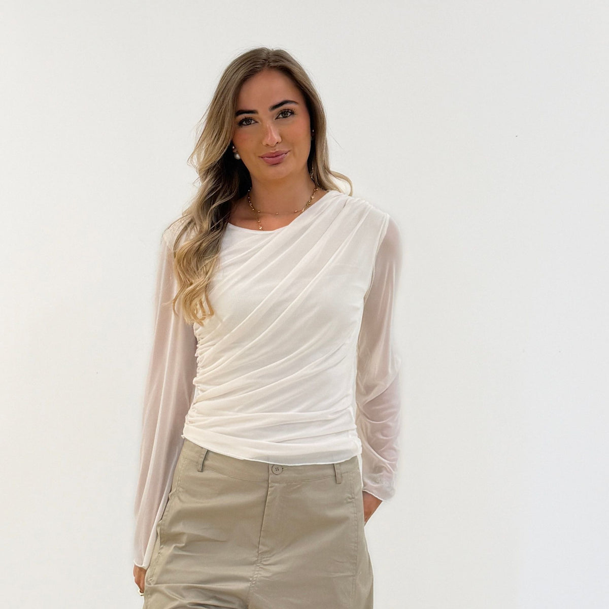 Luxzuz Thora Meshbluse