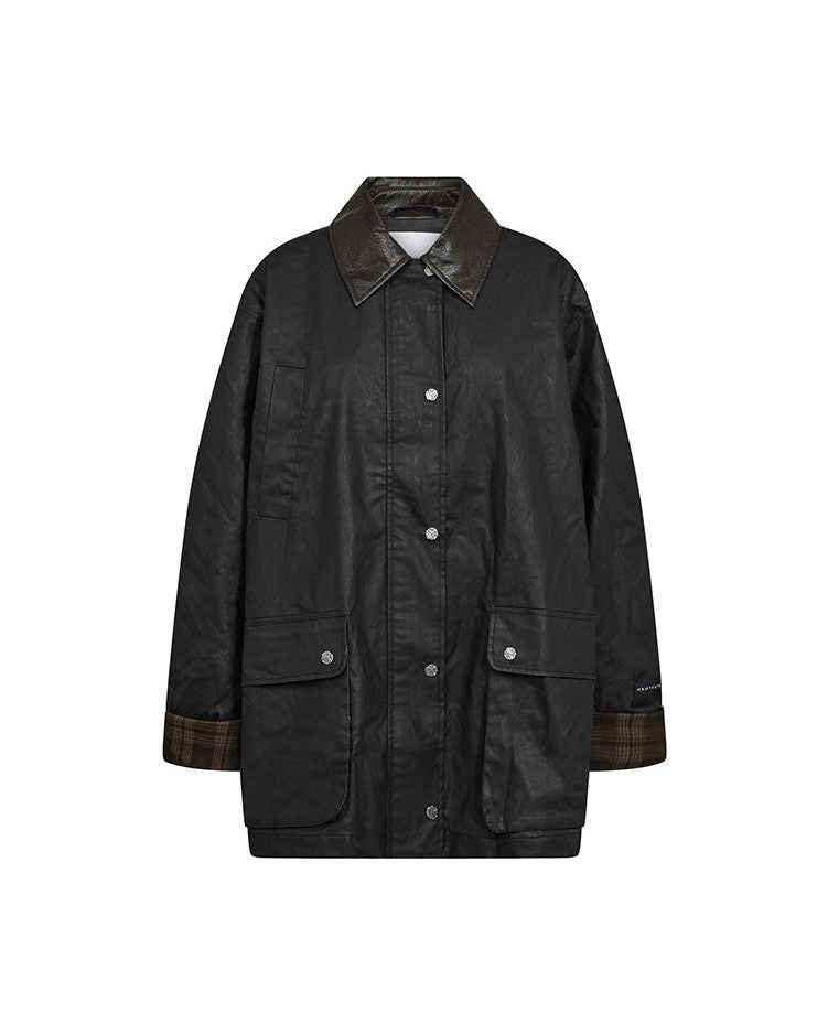Haute L'amitie Oily Hunters Jakke - Black