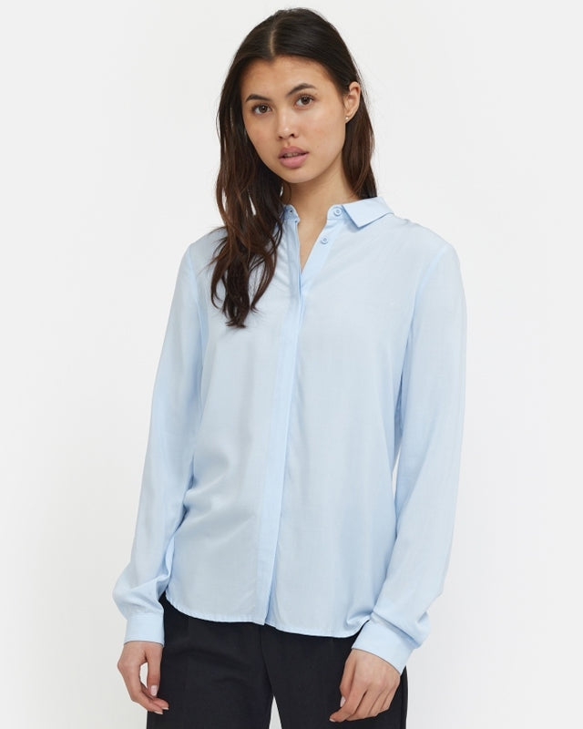 Soft Rebels SRFreedom LS Skjorte - Cashmere Blue