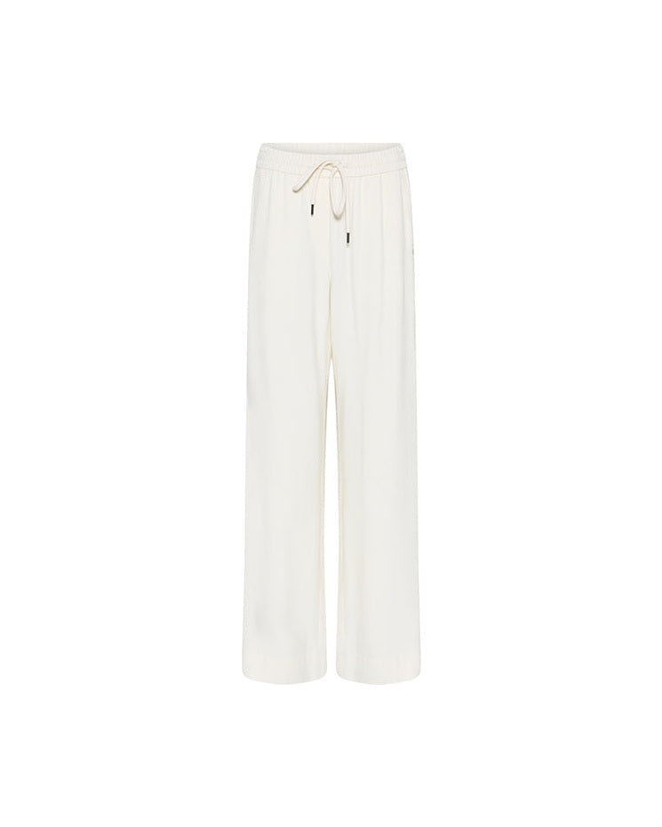 Gustav Bali Long Wide Bukser - Antique White
