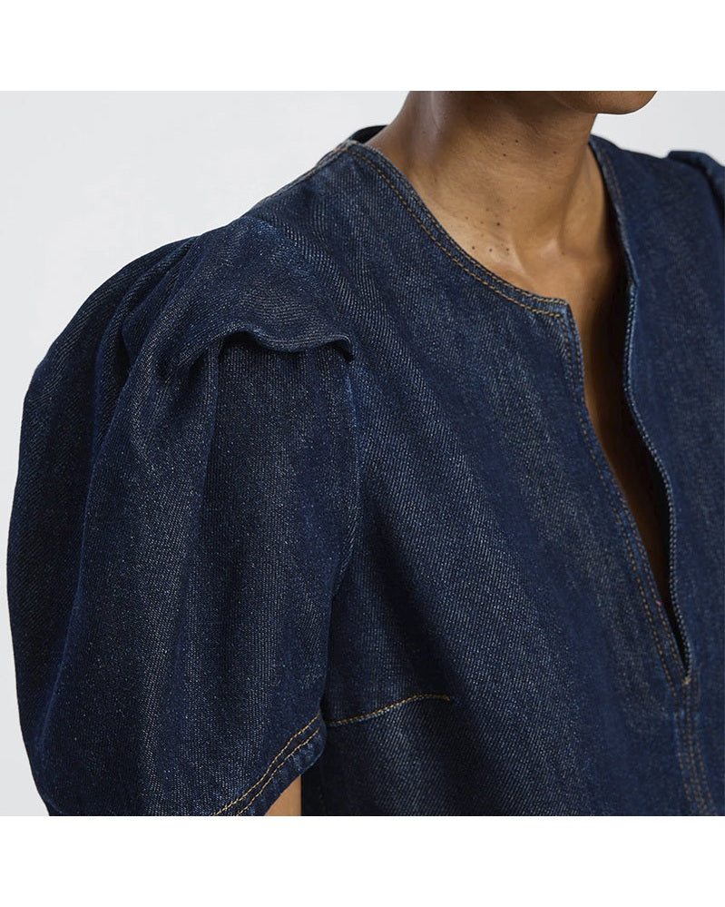 Munthe Baynor Bluse - Indigo