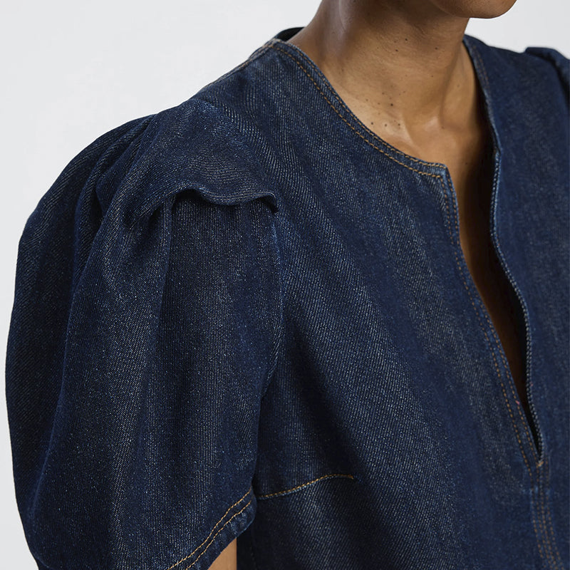 Munthe Baynor Bluse - Indigo