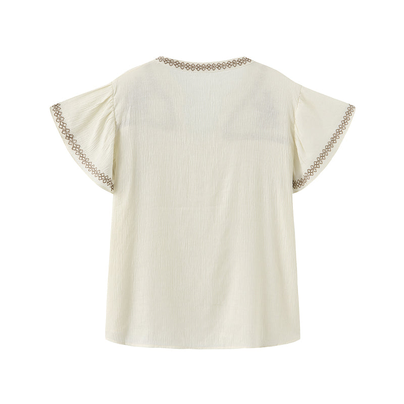 Luxzuz Vika Bluse - Cream