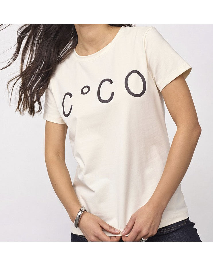 Co'couture SignatureCC New T-shirt - Pearl