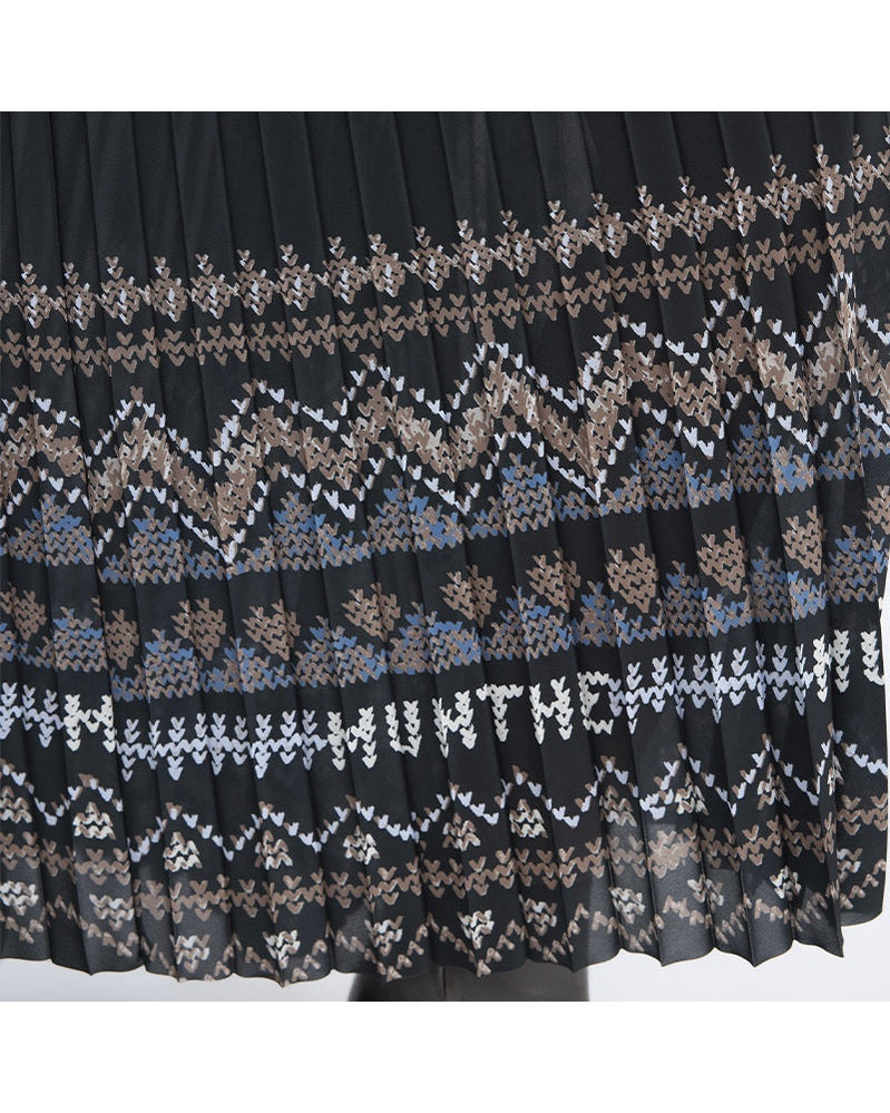 Munthe Taulla Nederdel - Print Black