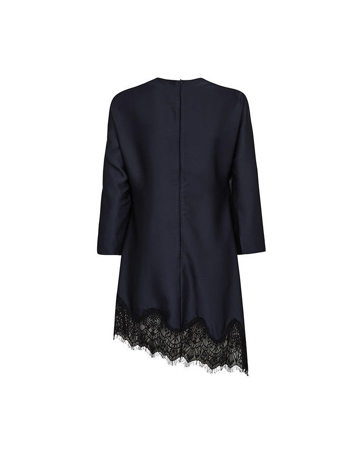 Haute L'amitie Naomi Twist Shoulder Kjole - Navy