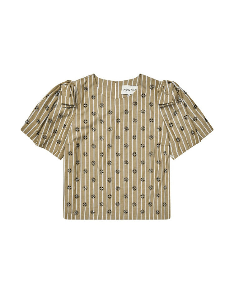 Munthe Vapouri Bluse - Nature