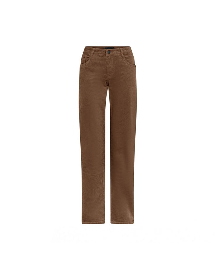 Cero Emma Corduroy Bukser - Tabacco 519