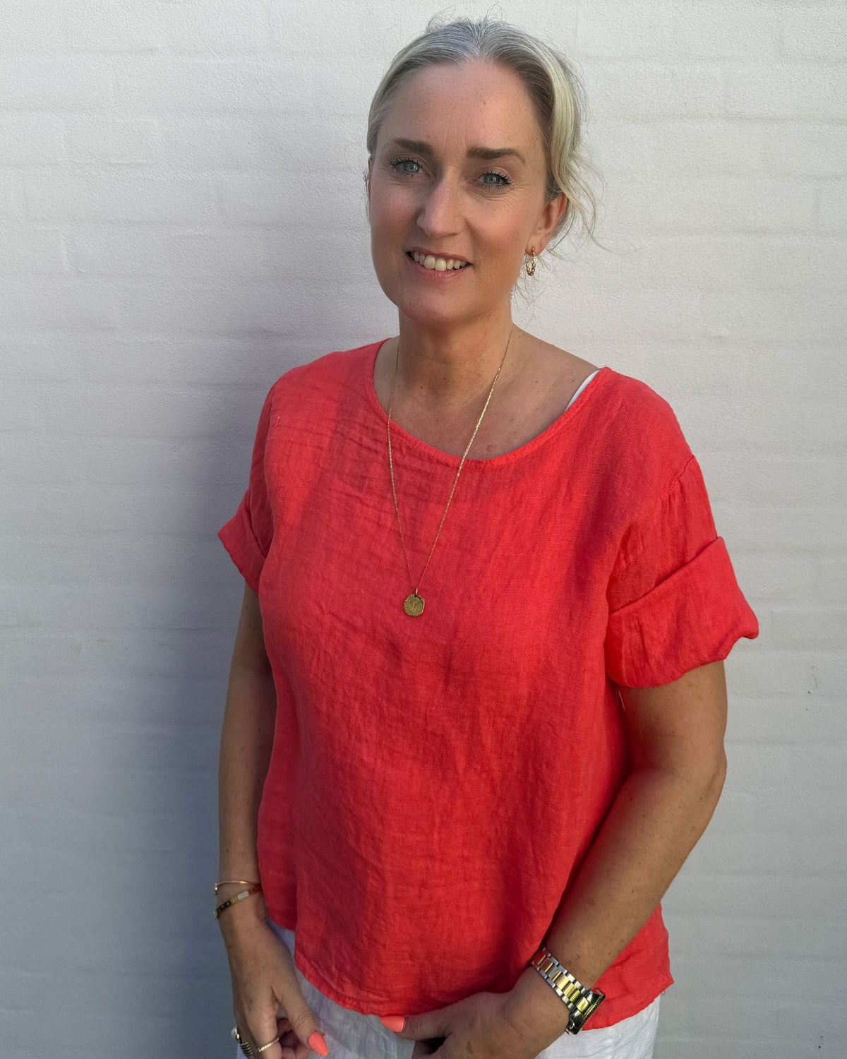 Copenhagen Luxe 10254 Bluse - Coral