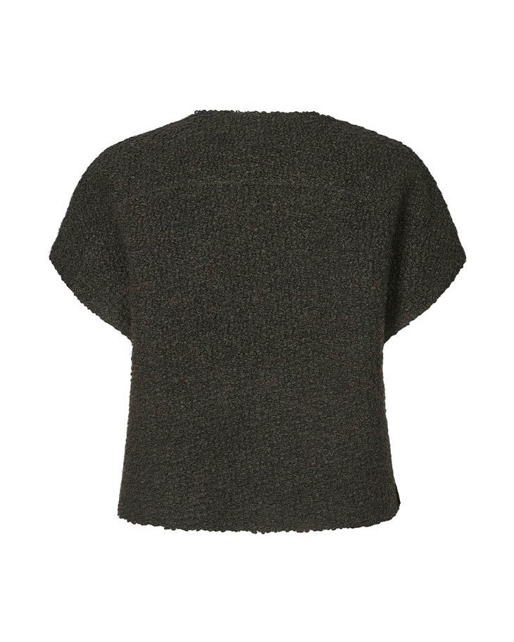 Pbo Konia Vest - Dark Brown