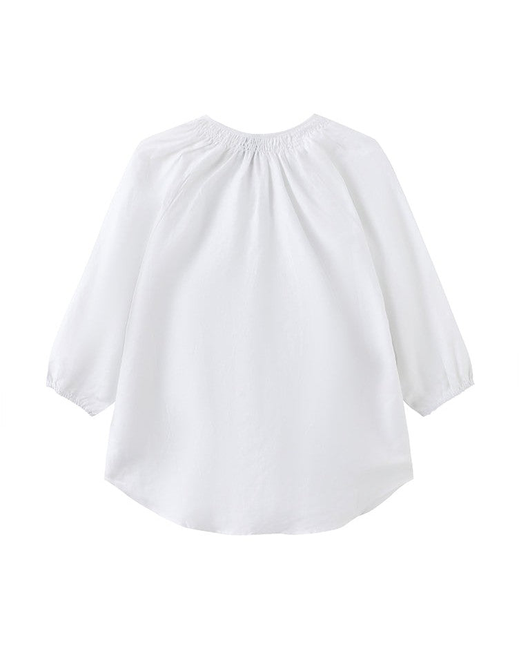 Luxzuz Cicilan Bluse - White