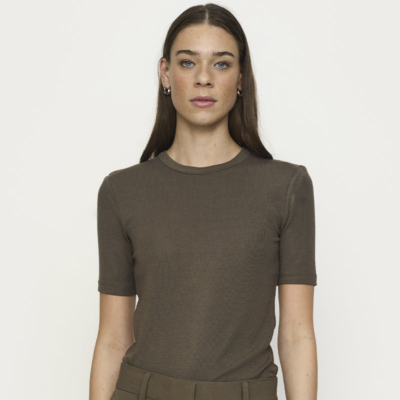 Soft Rebels SRFenja SS T-shirt - Canteen