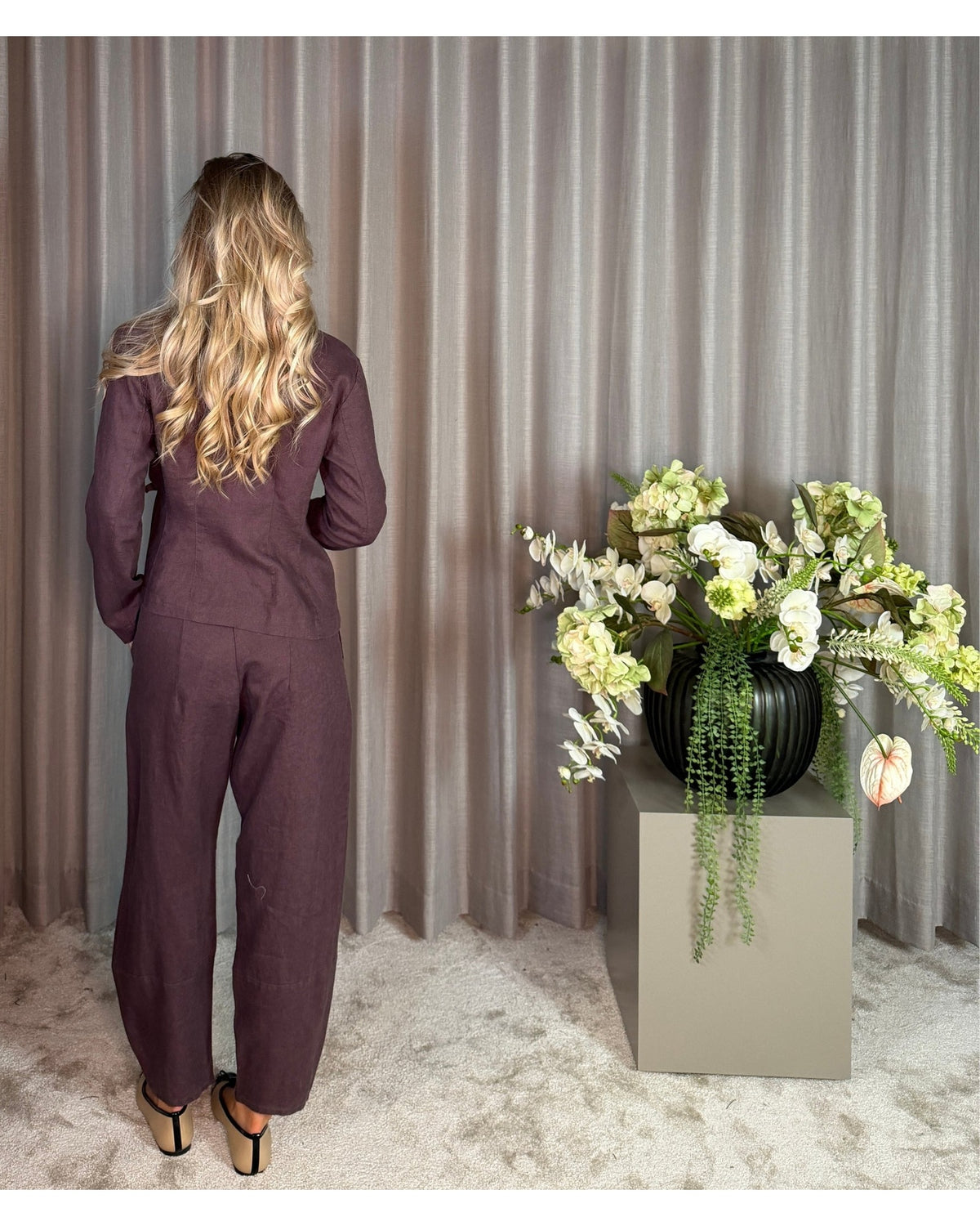 Bitte Kai Rand Lazy Linen Bukser