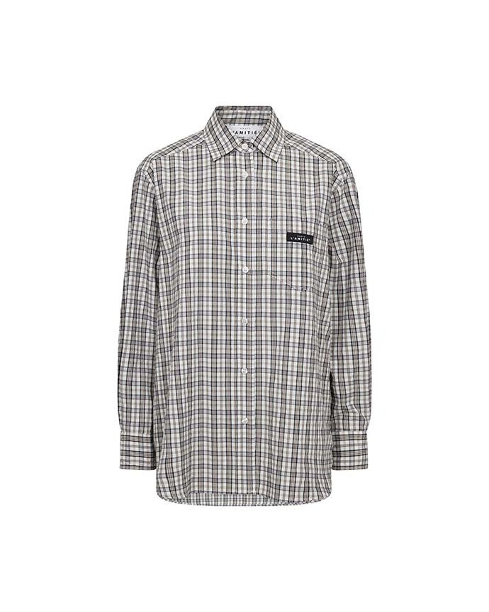 Haute L'amitie Button Down Mini Check Skjorte