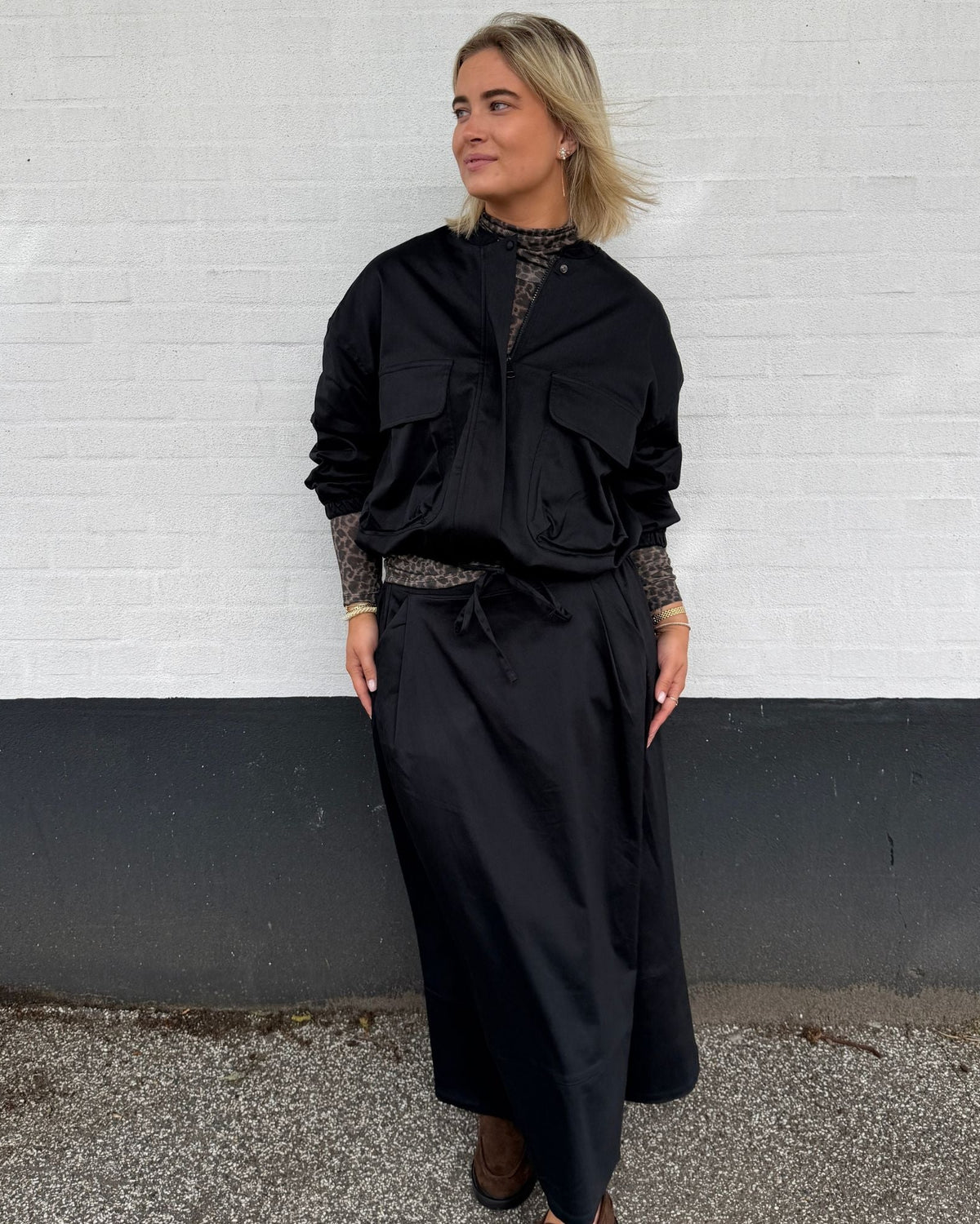 Withblack WBLMadison Nederdel - Black