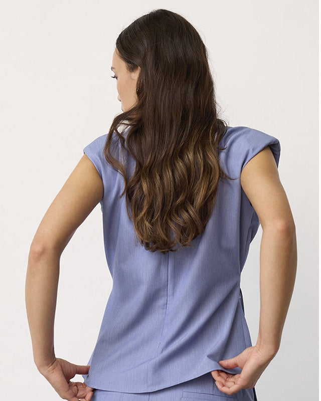 Co'couture Tenny Pleat Top