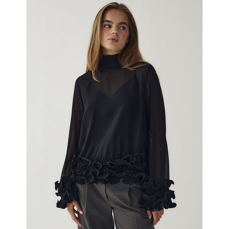 Noella N-Latanietta Bluse - Black