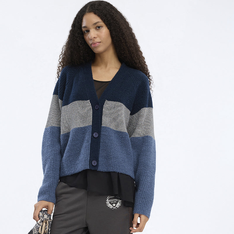 Munthe Viziam Cardigan - Indigo